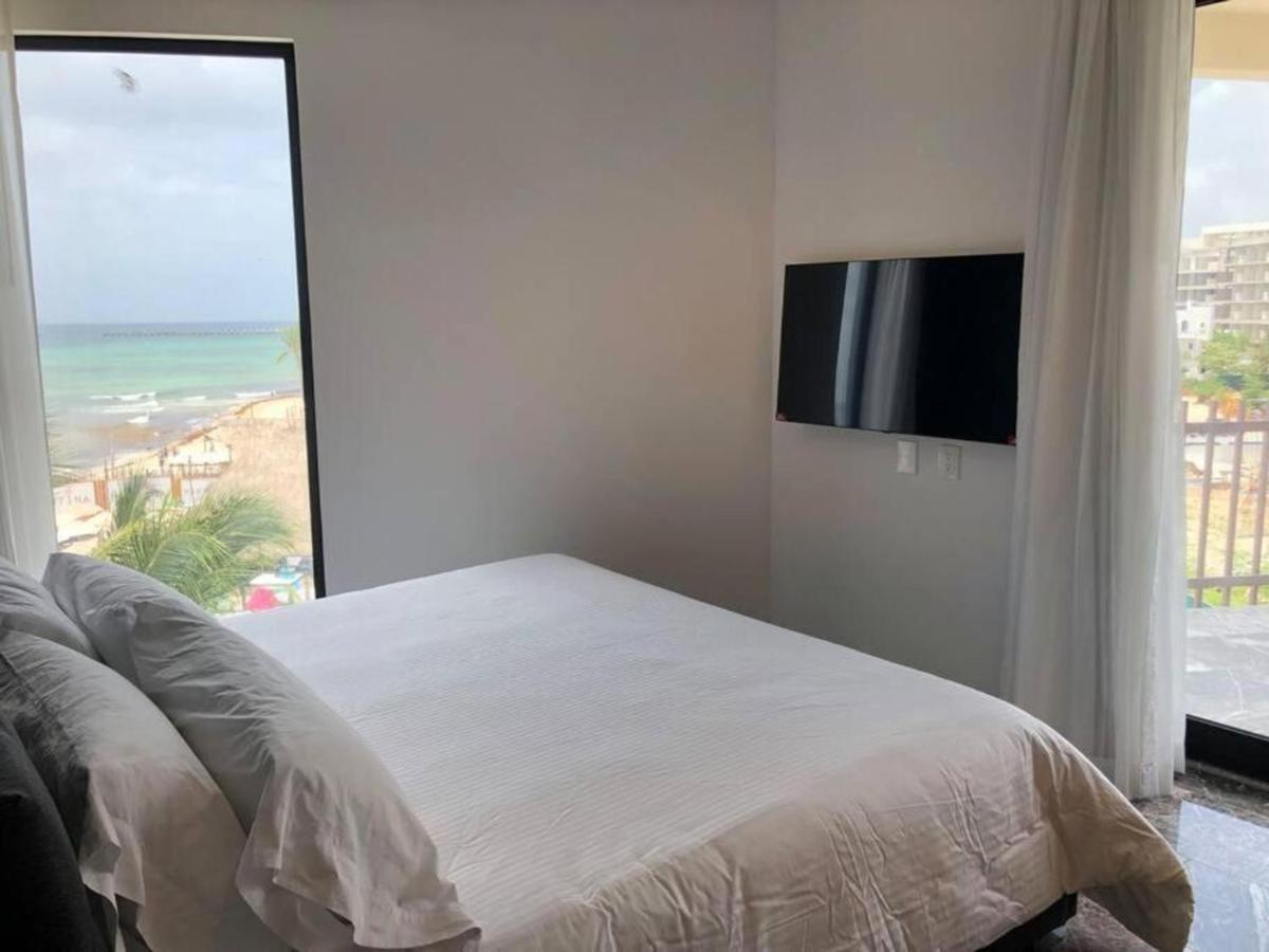 Deluxe Aparment Whit Beach & Ocean View 8 Pax بلايا ديل كارمن المظهر الخارجي الصورة