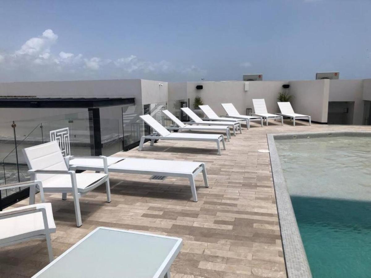Deluxe Aparment Whit Beach & Ocean View 8 Pax بلايا ديل كارمن المظهر الخارجي الصورة