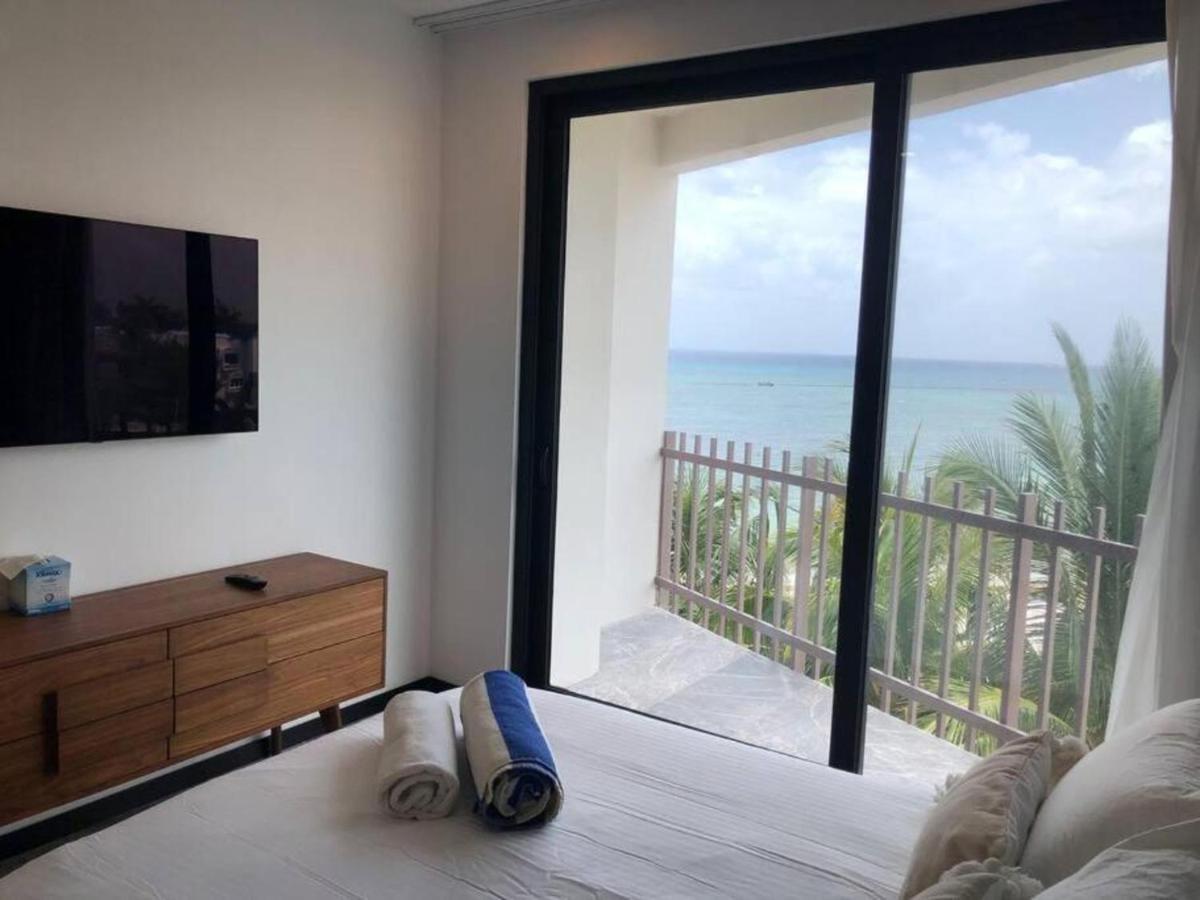 Deluxe Aparment Whit Beach & Ocean View 8 Pax بلايا ديل كارمن المظهر الخارجي الصورة