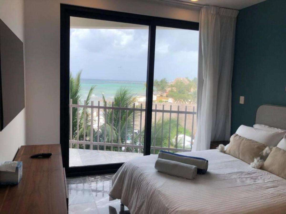 Deluxe Aparment Whit Beach & Ocean View 8 Pax بلايا ديل كارمن المظهر الخارجي الصورة
