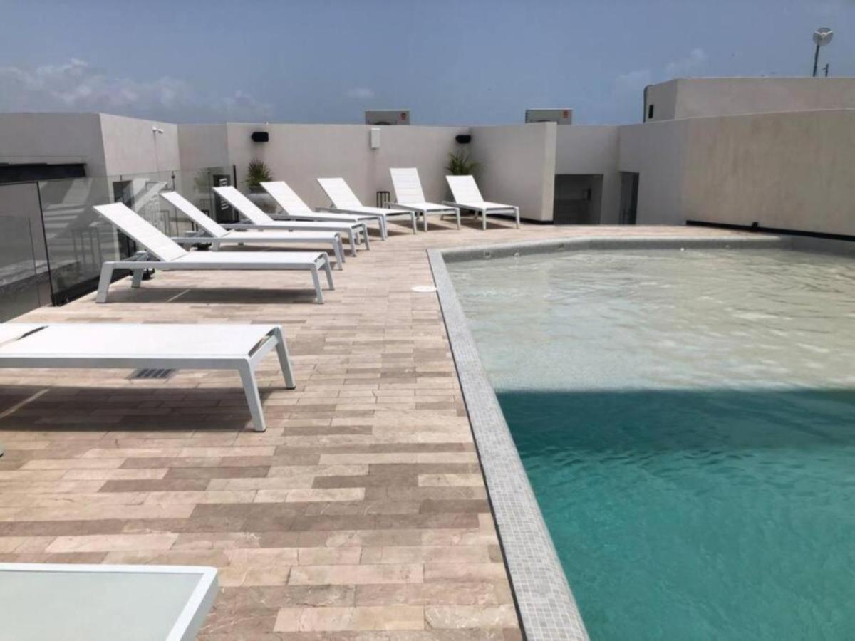 Deluxe Aparment Whit Beach & Ocean View 8 Pax بلايا ديل كارمن المظهر الخارجي الصورة