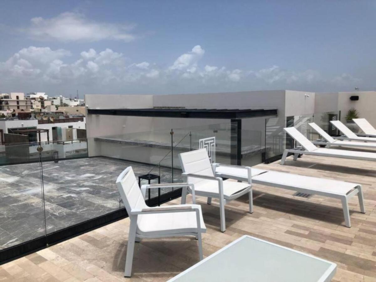 Deluxe Aparment Whit Beach & Ocean View 8 Pax بلايا ديل كارمن المظهر الخارجي الصورة
