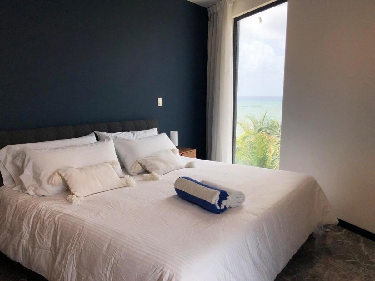 Deluxe Aparment Whit Beach & Ocean View 8 Pax بلايا ديل كارمن المظهر الخارجي الصورة