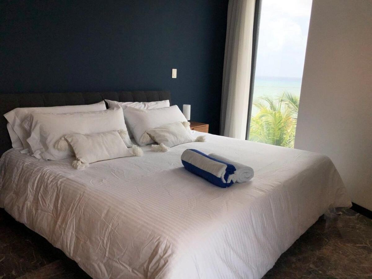 Deluxe Aparment Whit Beach & Ocean View 8 Pax بلايا ديل كارمن المظهر الخارجي الصورة