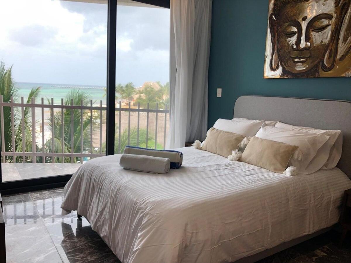 Deluxe Aparment Whit Beach & Ocean View 8 Pax بلايا ديل كارمن المظهر الخارجي الصورة